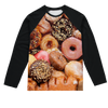 Donuts Baseball Long Sleeve T-Shirt