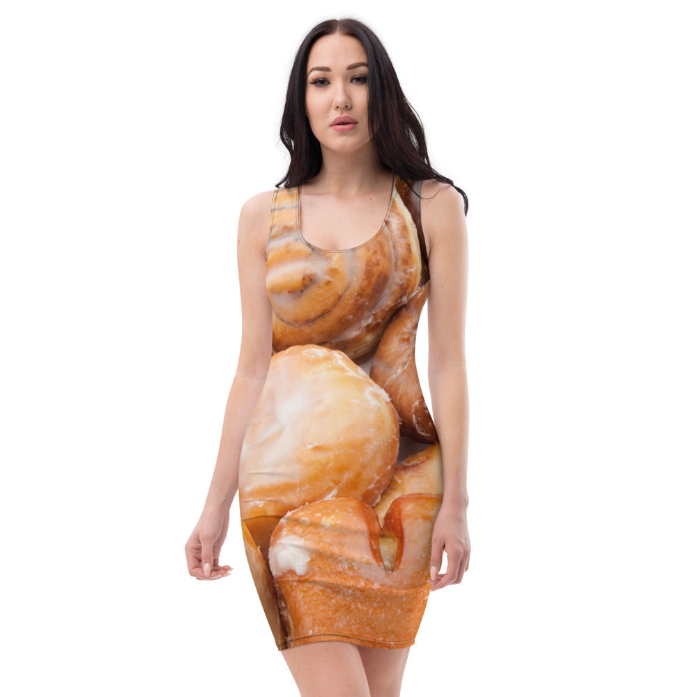 Donuts sublimation Cut & Sew Dress