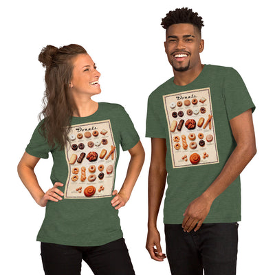 Donut Glossary Short-Sleeve Unisex T-Shirt